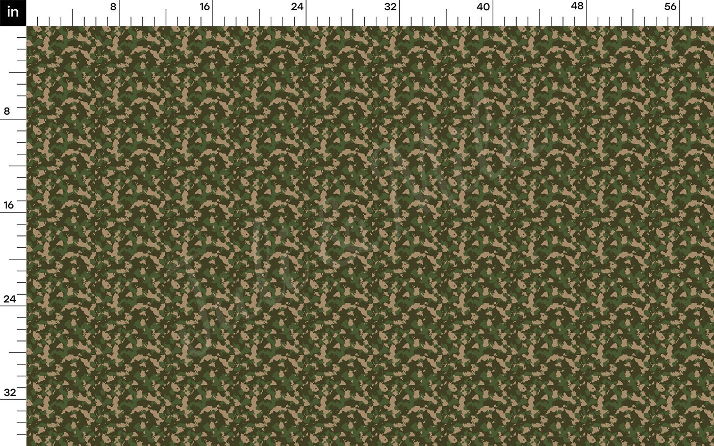 100% Cotton Fabric By the Yard Printed in USA Cotton Sateen -  Cotton militari