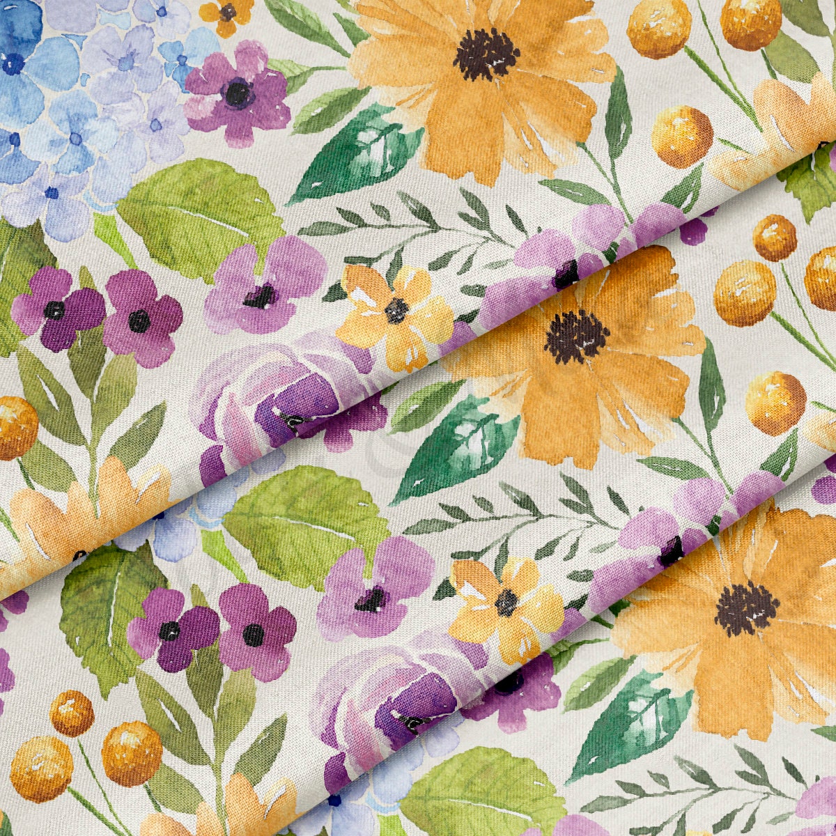 100% Cotton Fabric  floral CTN1640