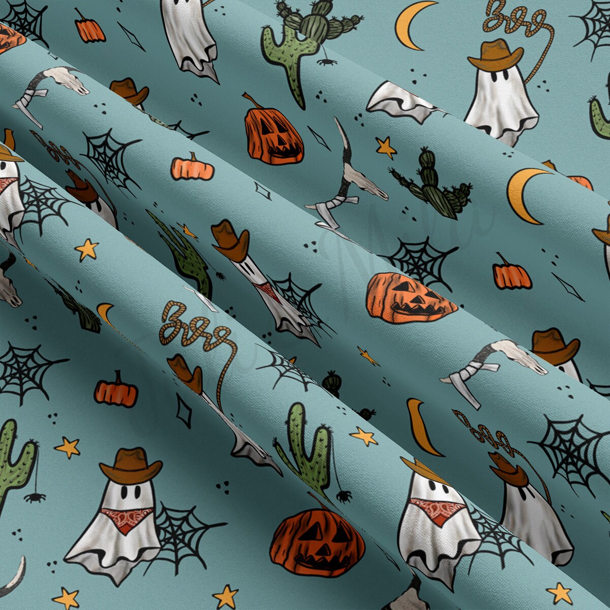 DBP Fabric Double Brushed Polyester Fabric DBP1873 halloween