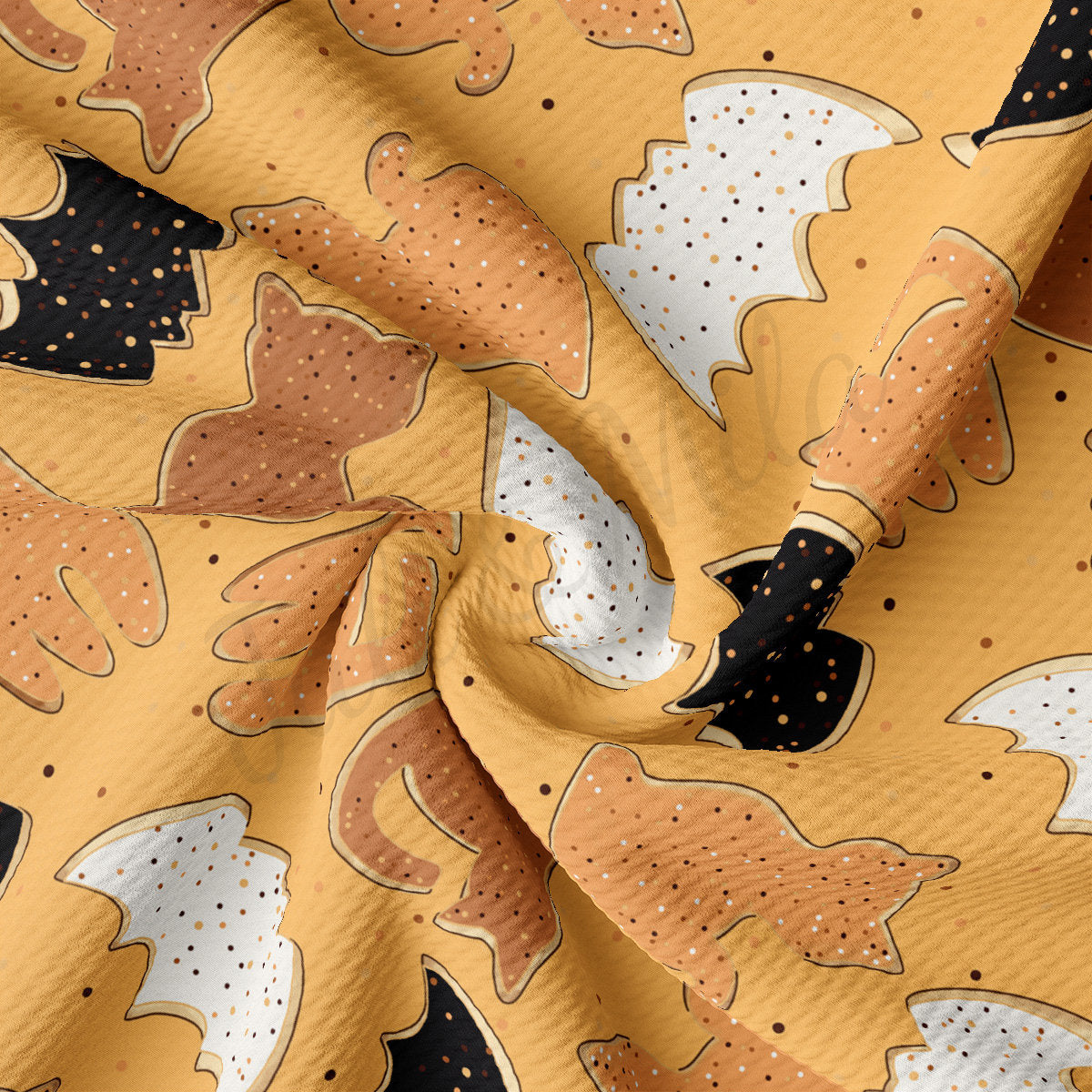 Autumn Fall Halloween  Bullet Textured Fabric  AA1945