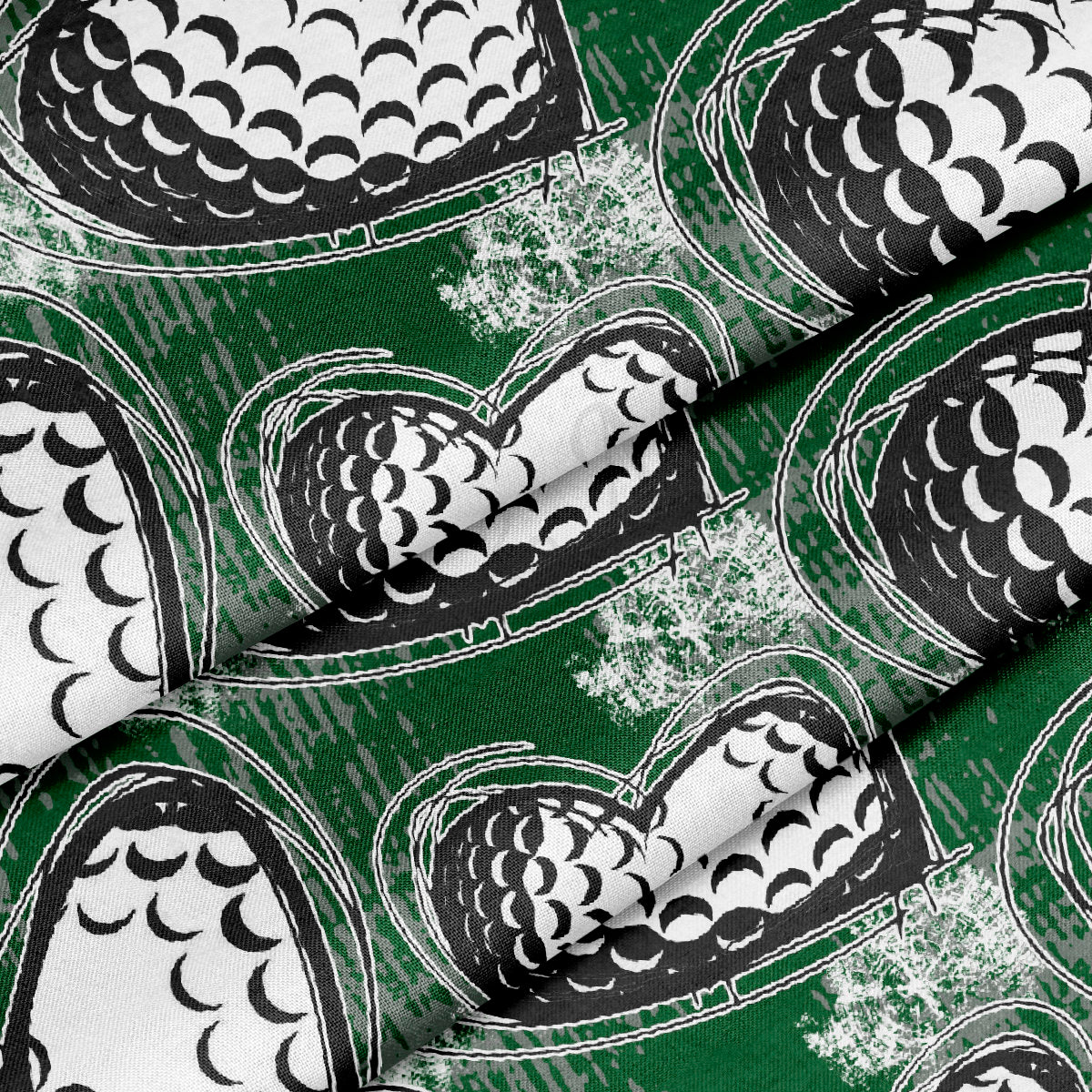 Golf 100% Cotton Fabric By the Yard Printed in USA Cotton Sateen -  Cotton Printed СTN1990 Sport