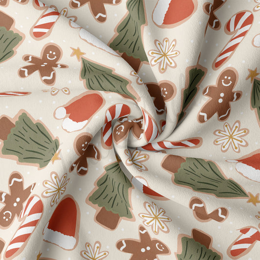 DBP Fabric Double Brushed Polyester DBP2098 Christmas