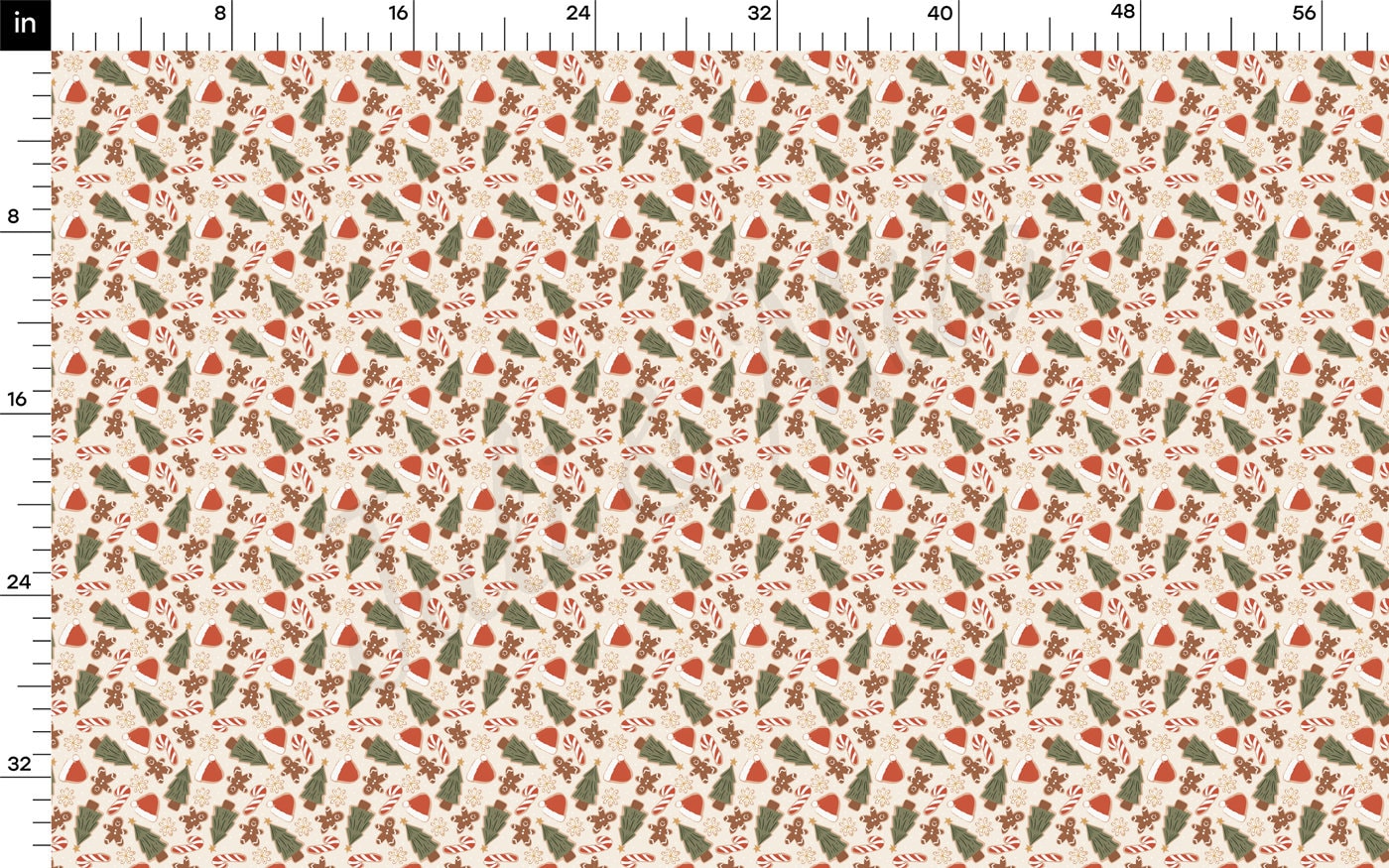 DBP Fabric Double Brushed Polyester DBP2098 Christmas