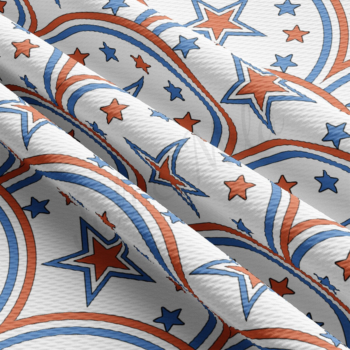 4th of July Patriotic Bullet Fabric AA2191