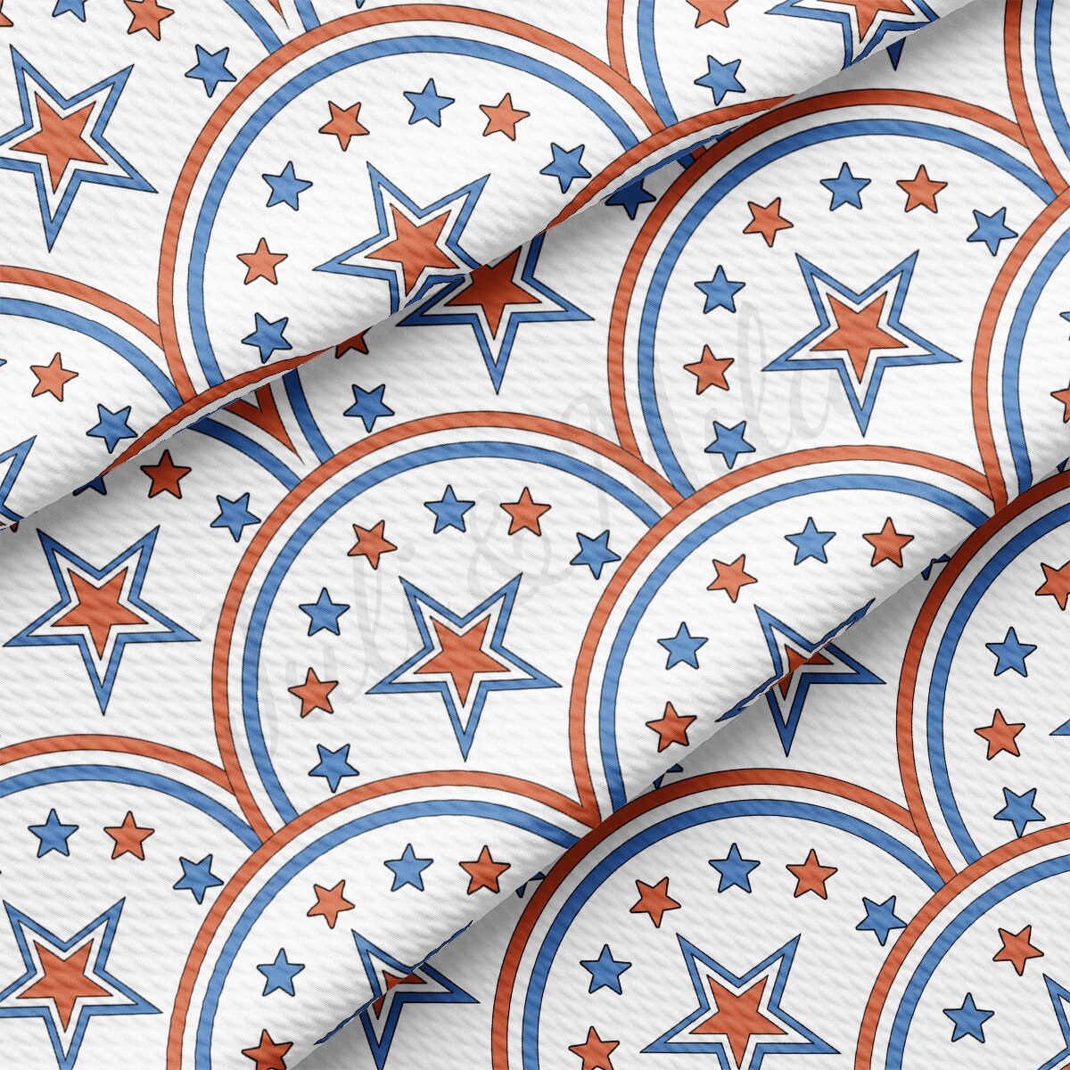 4th of July Patriotic Bullet Fabric AA2191