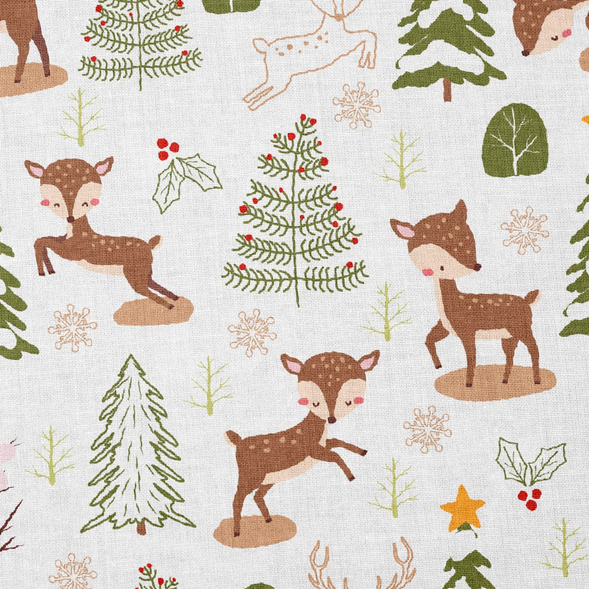 100% Cotton Fabric CTN2180 Christmas