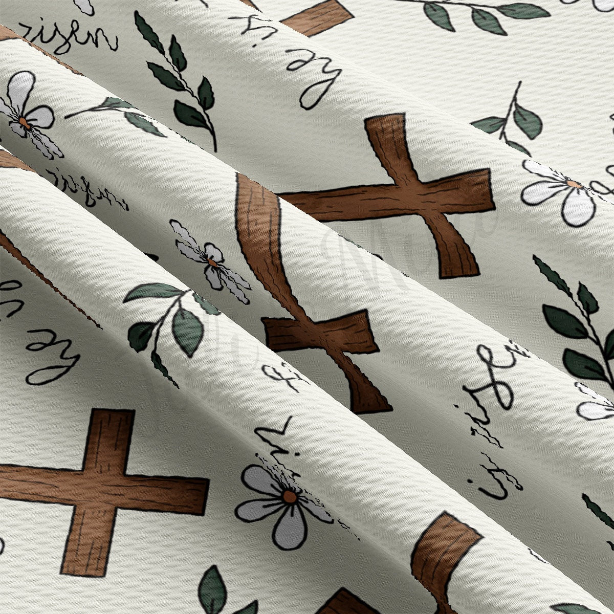 He is Risen Bullet Fabric AA2215 Easter