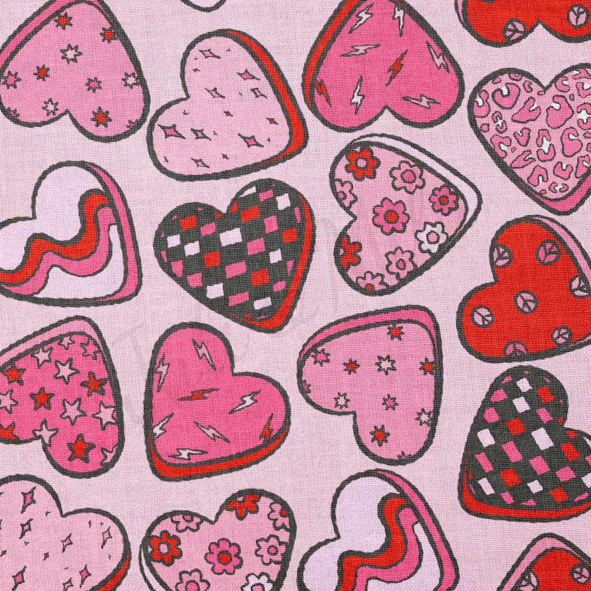 100% Cotton Fabric CTN2206 Valentine's Day