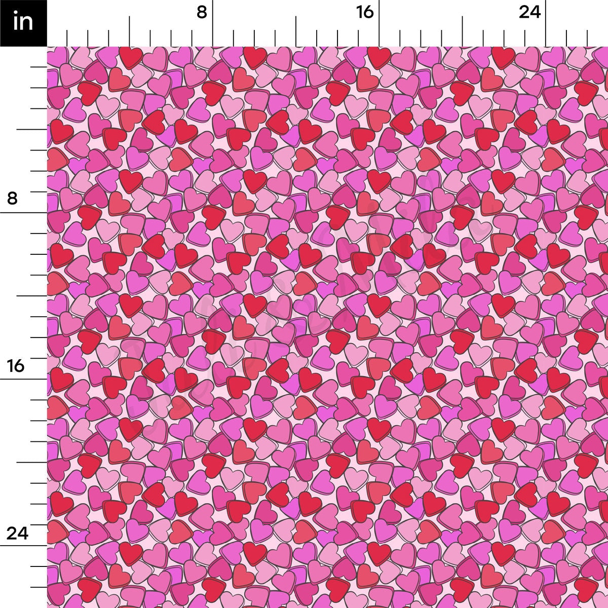 100% Cotton Fabric CTN2222 Valentine's Day