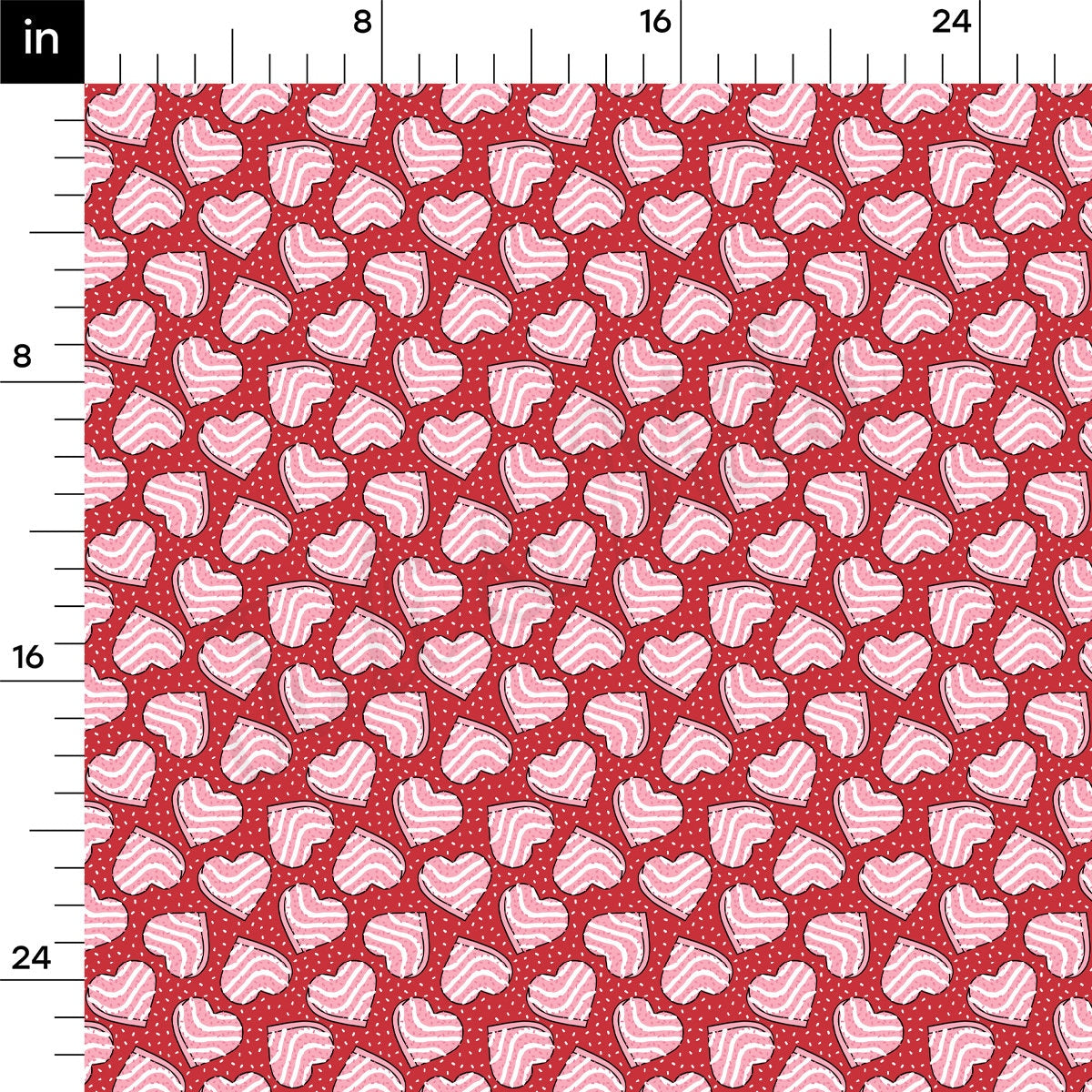 100% Cotton Fabric CTN2257 Valentine's Day