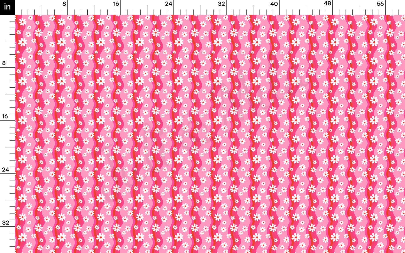 Rib Knit Fabric RBK2205 Valentine's Day