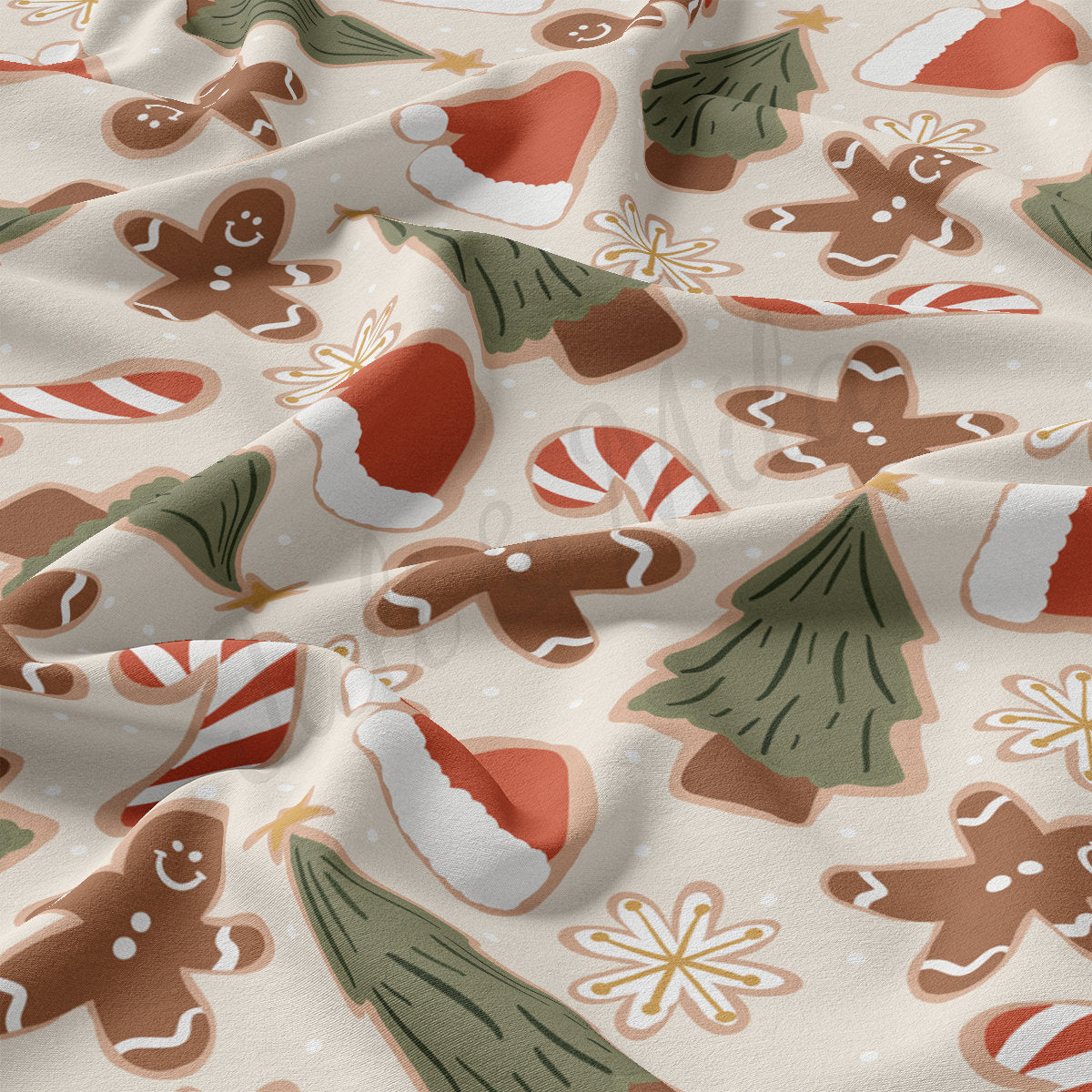 DBP Fabric Double Brushed Polyester DBP2098 Christmas