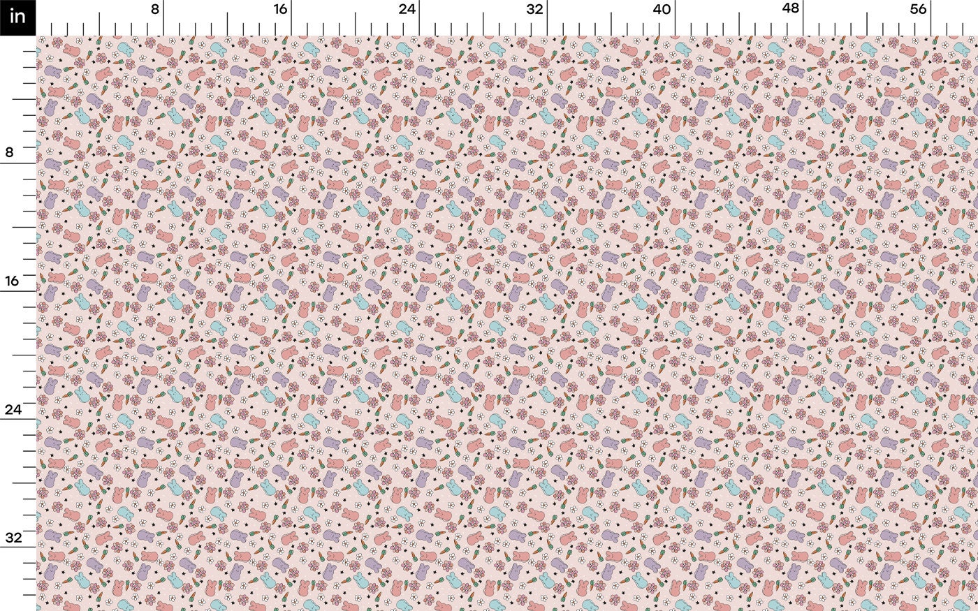 DBP Fabric Double Brushed Polyester DBP2114 Easter