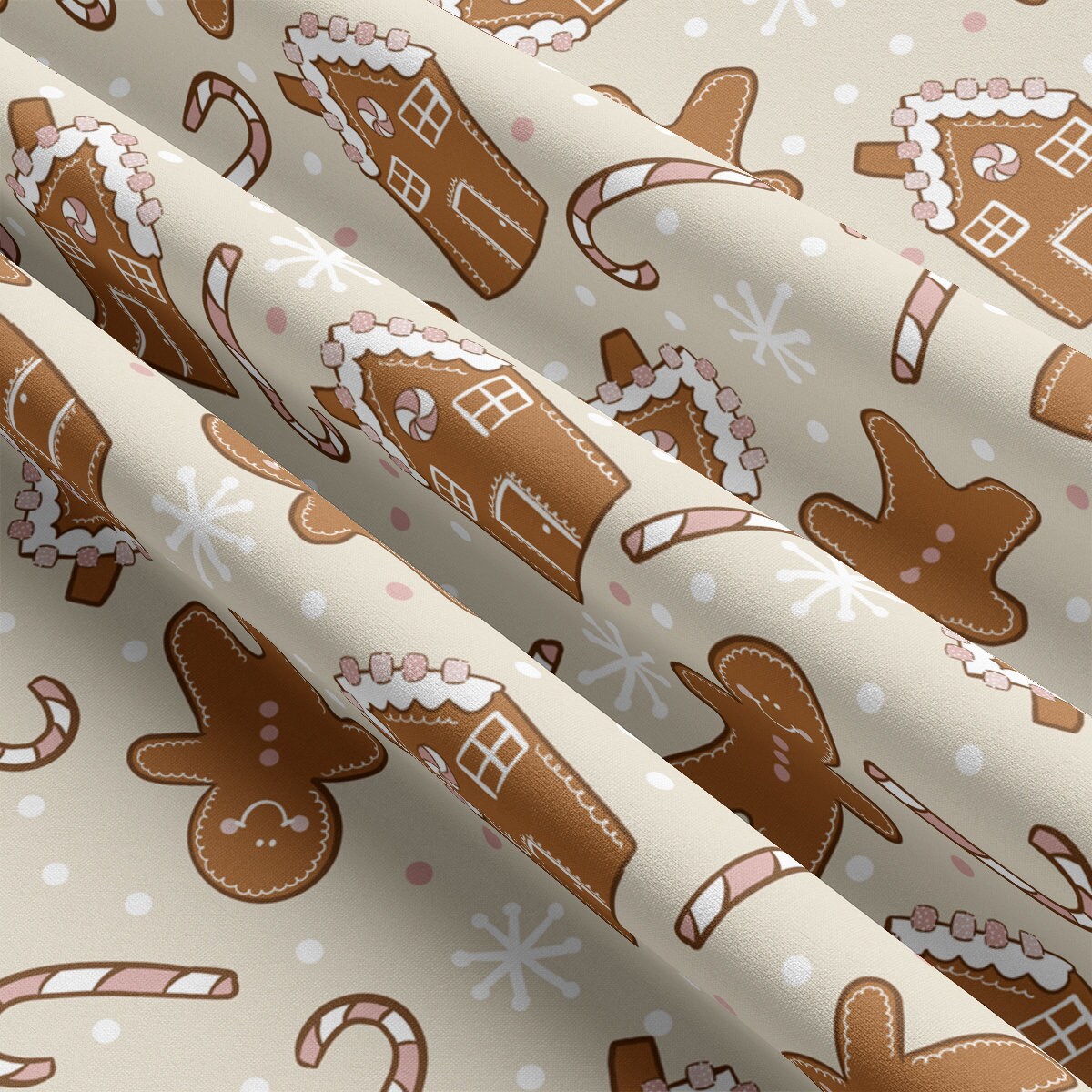 DBP Fabric Double Brushed Polyester DBP2117 Christmas