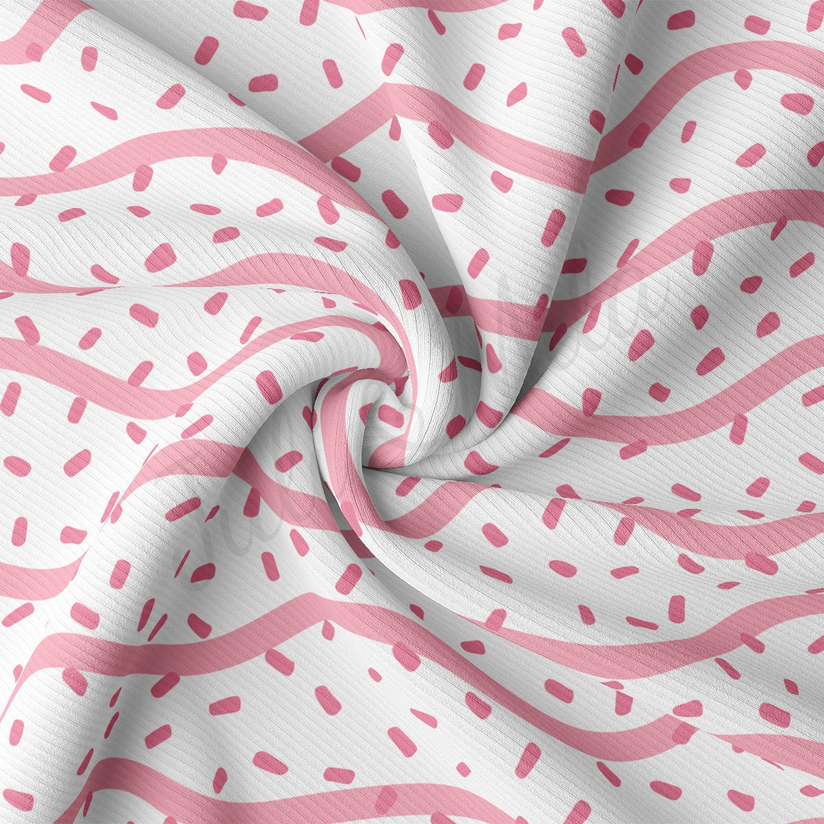 Rib Knit Fabric RBK2249 Valentine's Day