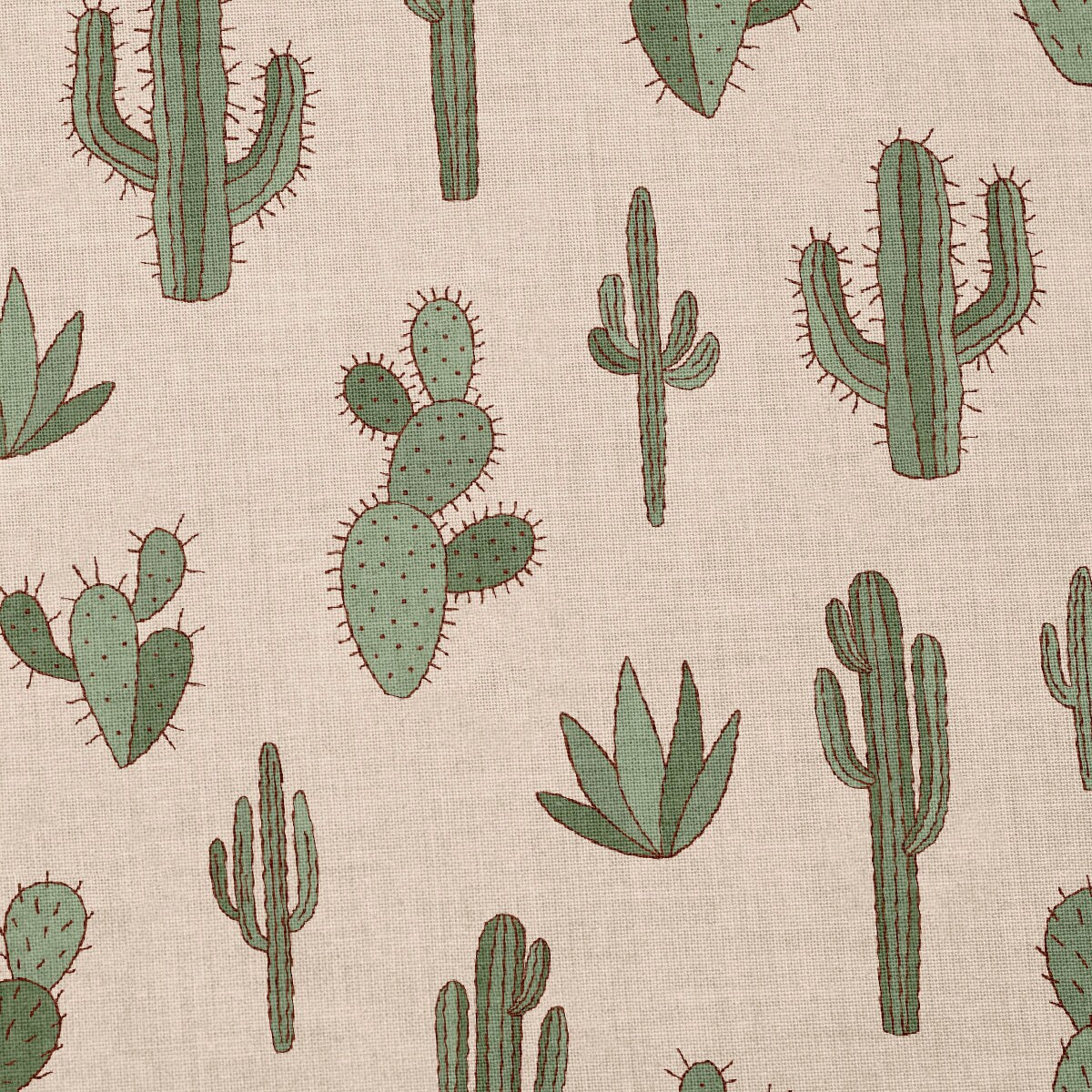 100% Cotton Fabric CTN2162 Cactus Boho