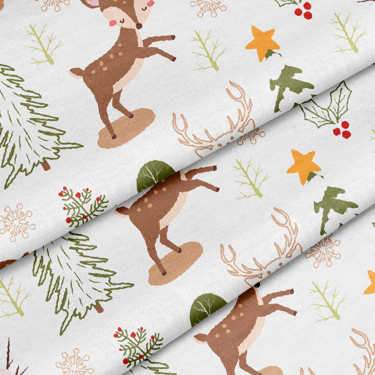 100% Cotton Fabric CTN2180 Christmas