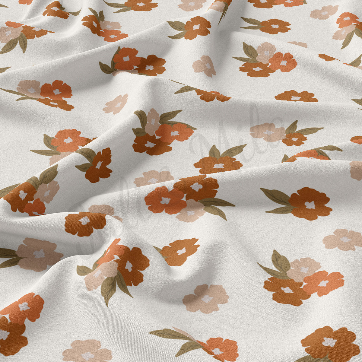 Floral DBP Fabric Double Brushed Polyester Fabric DBP2200