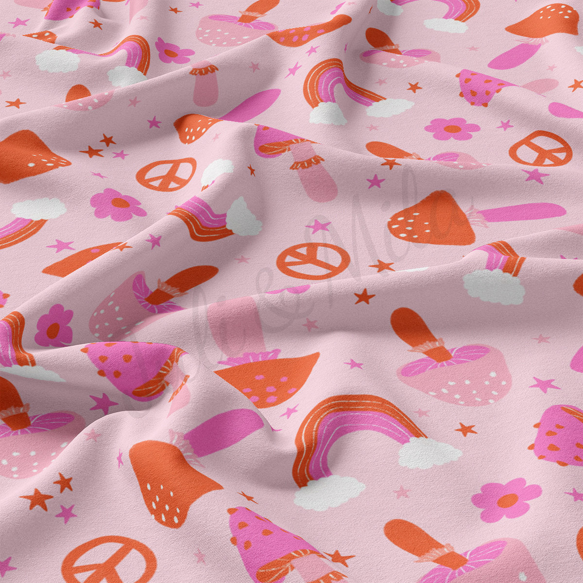 DBP Fabric Double Brushed Polyester DBP2230 Valentine's Day