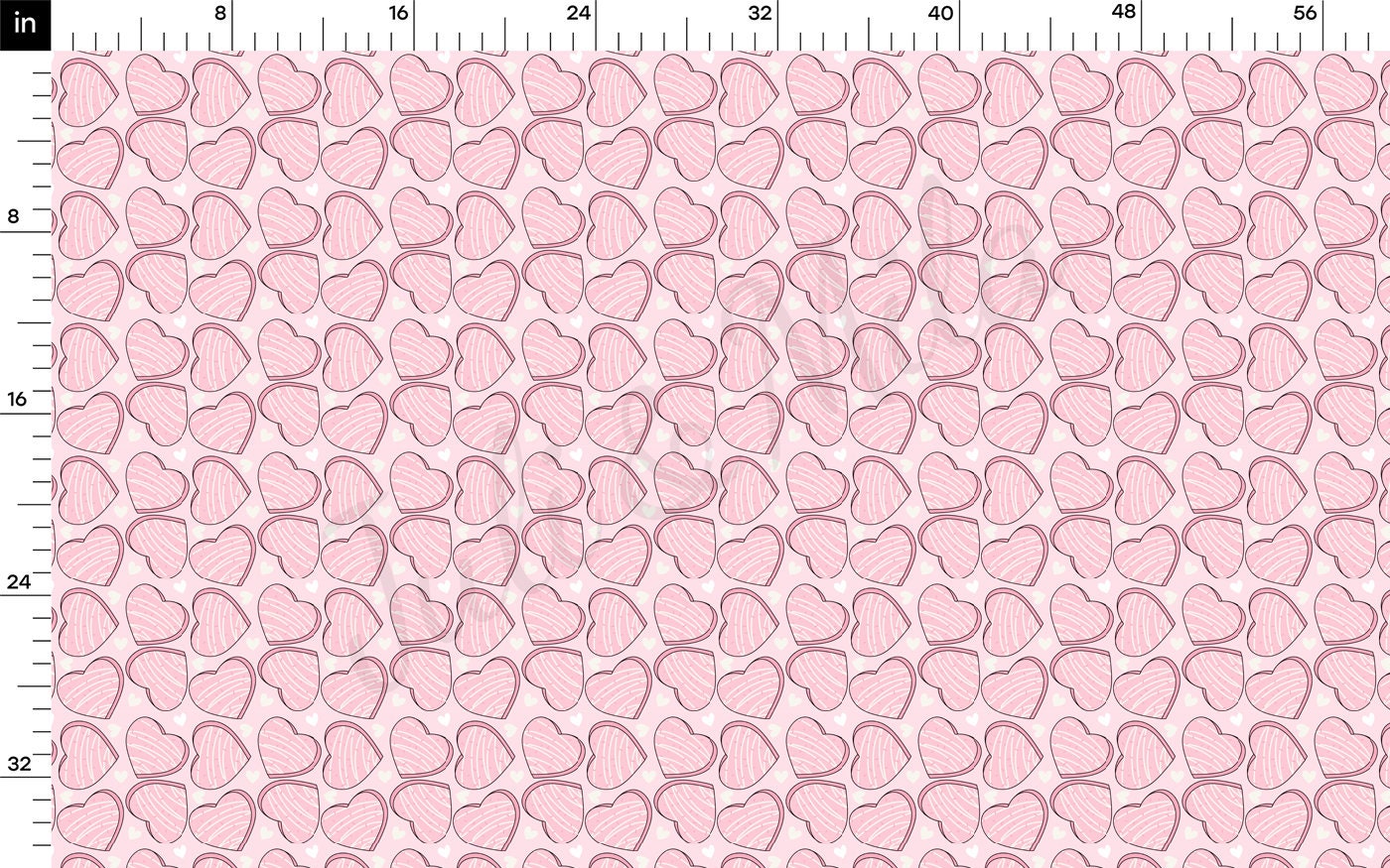 DBP Fabric Double Brushed Polyester DBP2235 Valentine's Day