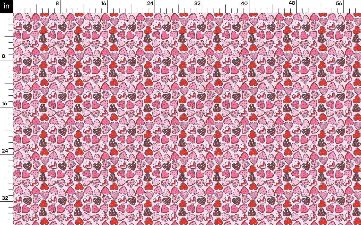 Rib Knit Fabric RBK2206 Valentine's Day