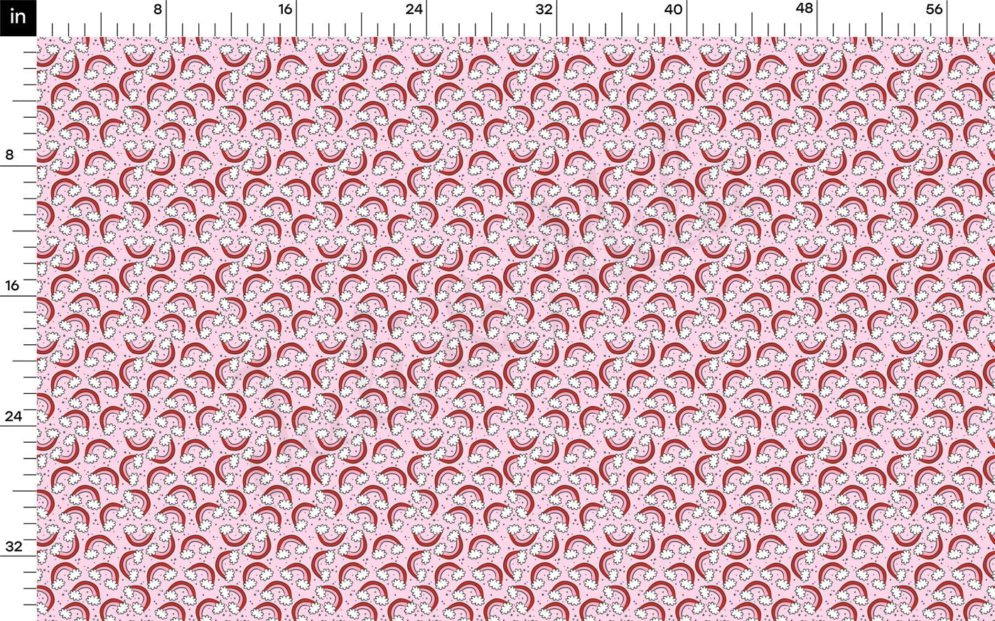 Rib Knit Fabric RBK2247 Valentine's Day