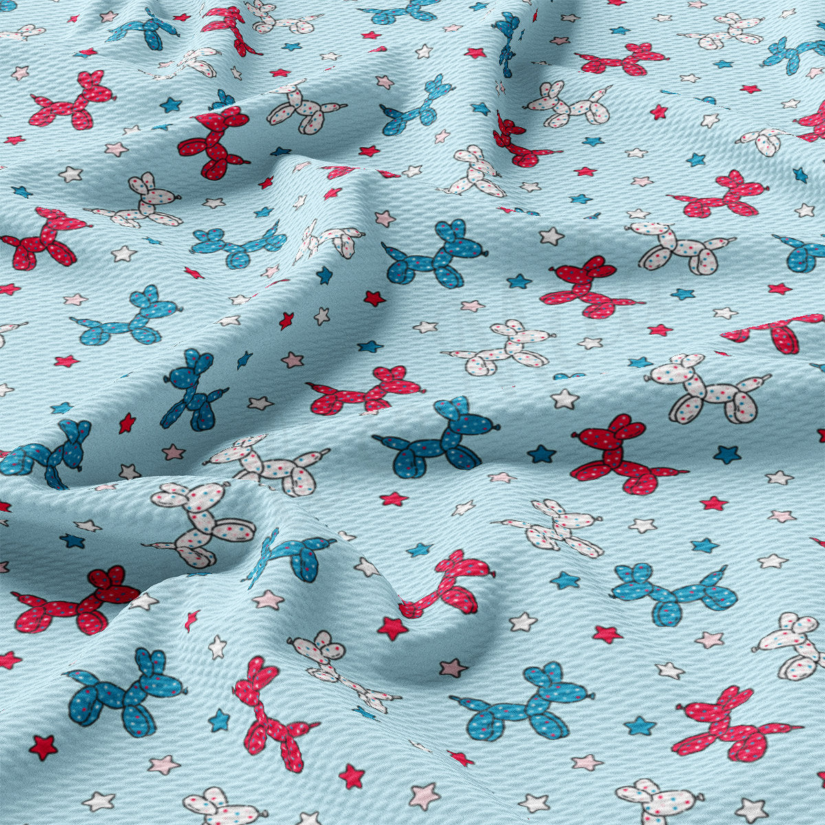 Patriotic 4th of July Bullet Fabric AA2260