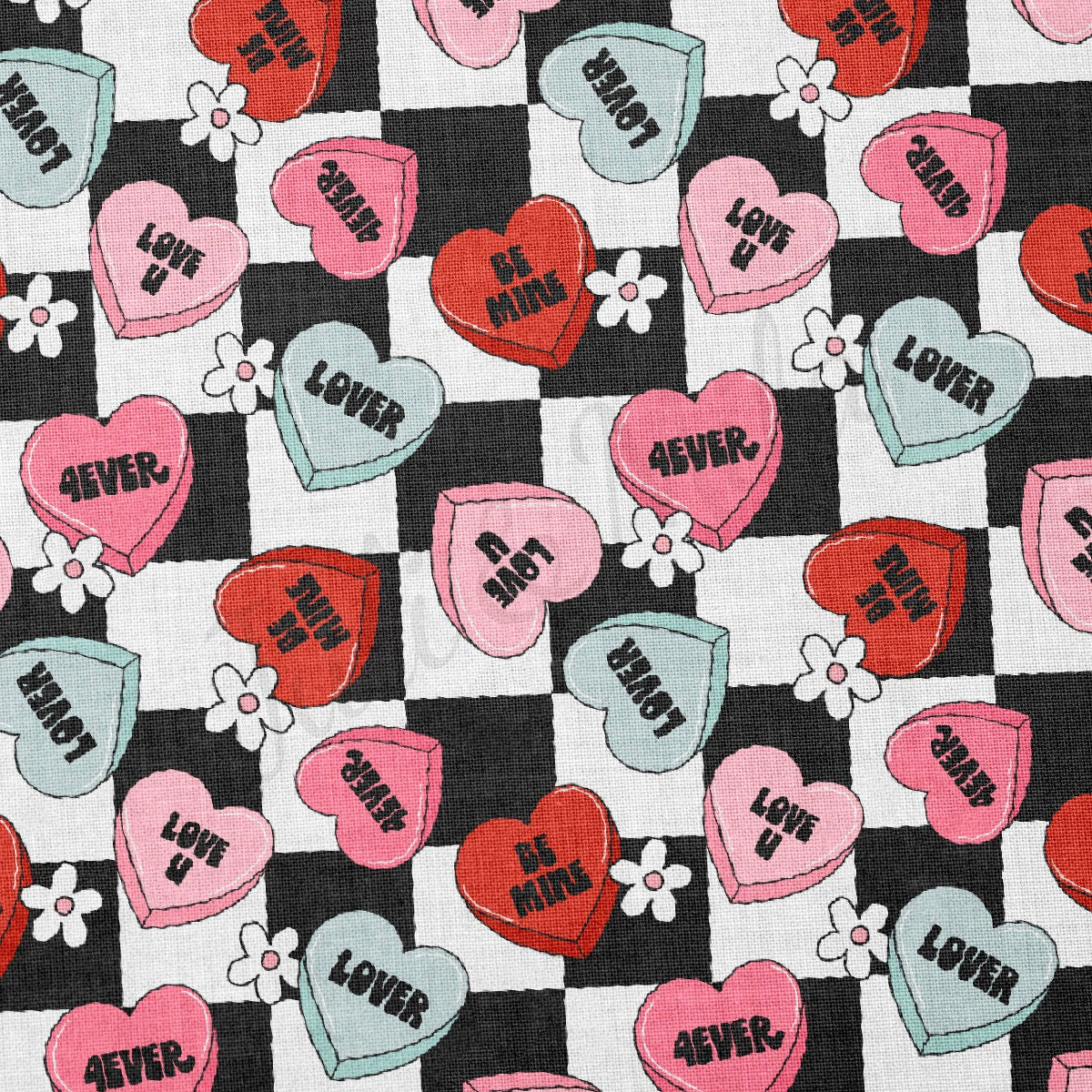 100% Cotton Fabric CTN2306 Valentine's Day