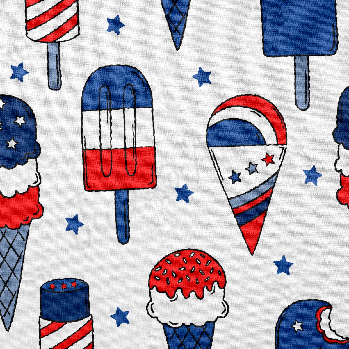 100% Cotton CTNPT80 4th of July Patriotic