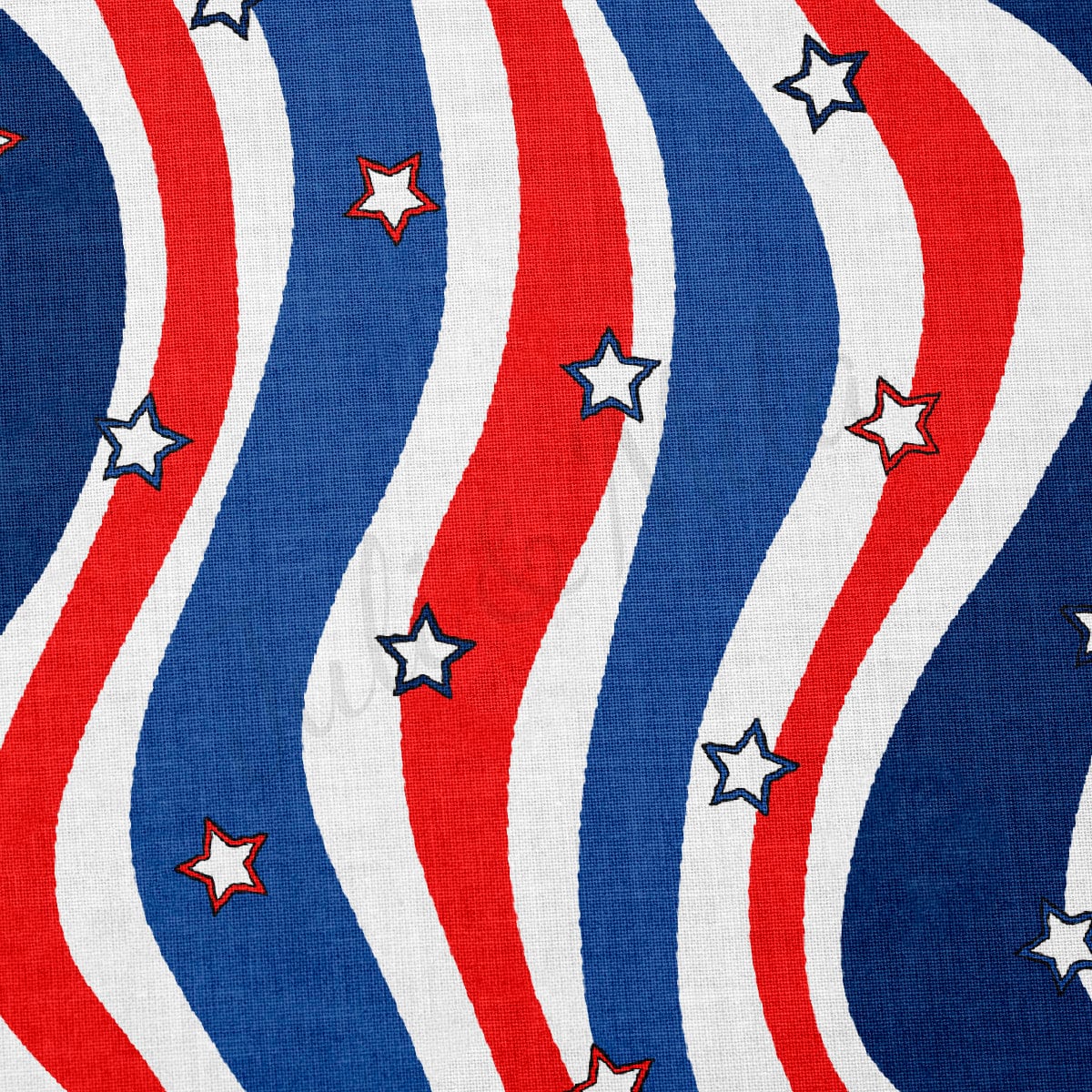 100% Cotton Fabric CTNPT81 4th of July Patriotic