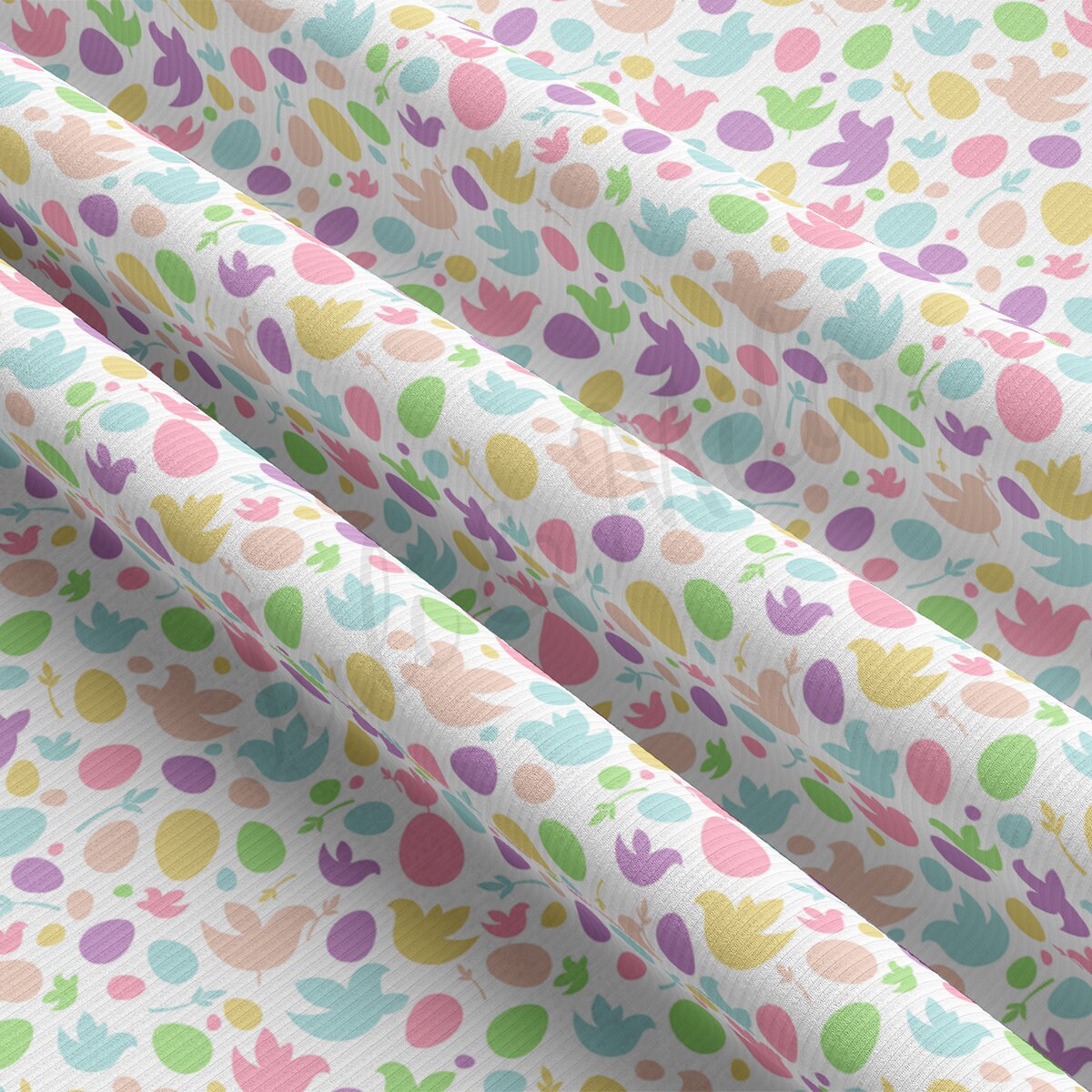 Rib Knit Fabric RBK2334 Easter