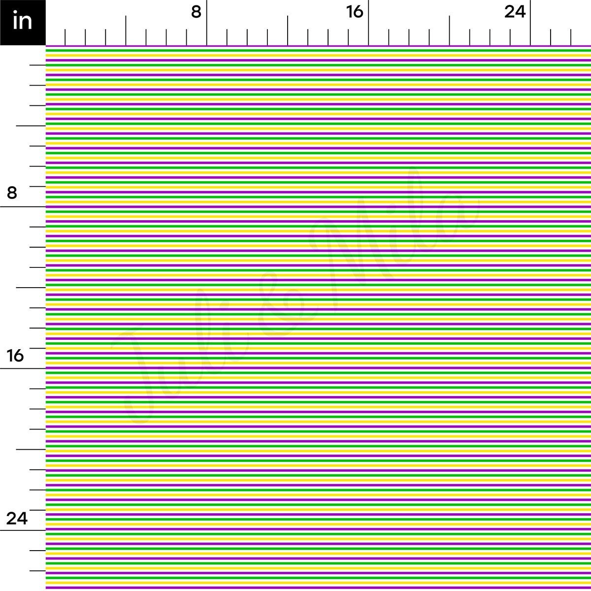 Rib Knit Fabric  RBK2355 Mardi Gras