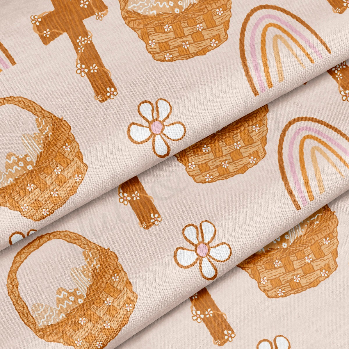 100% Cotton Fabric CTN2271 Easter