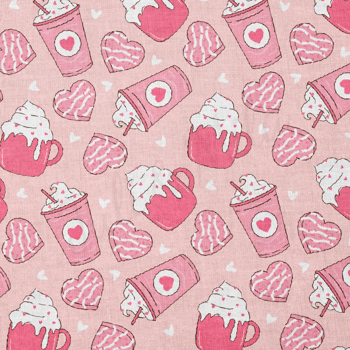 100% Cotton Fabric CTN2300 Valentine's Day