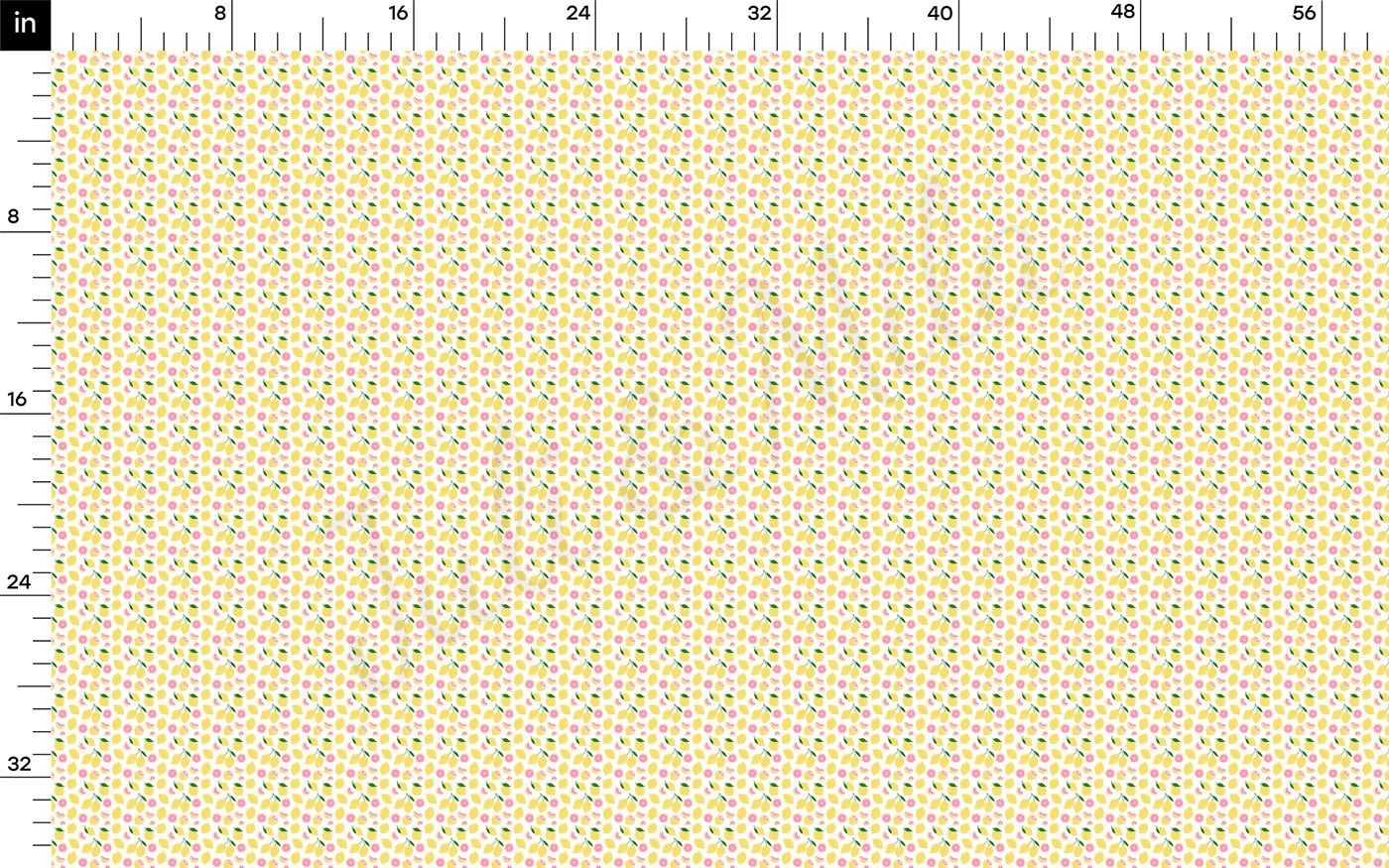 100% Cotton Fabric CTN2392 Lemons