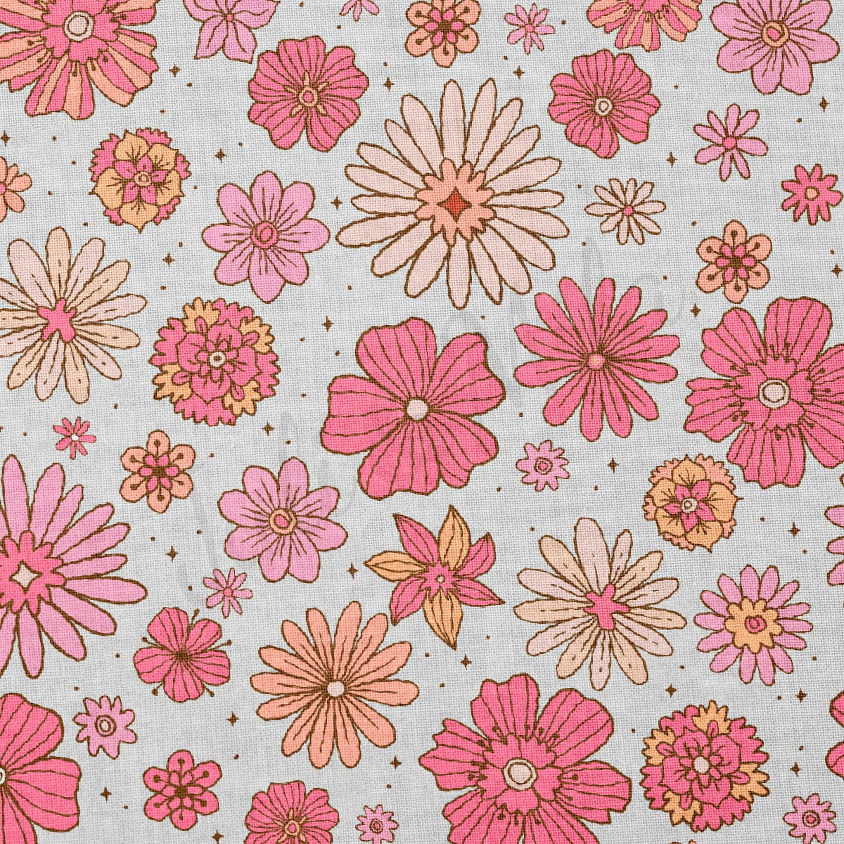 100% Cotton Fabric CTN2404 Floral