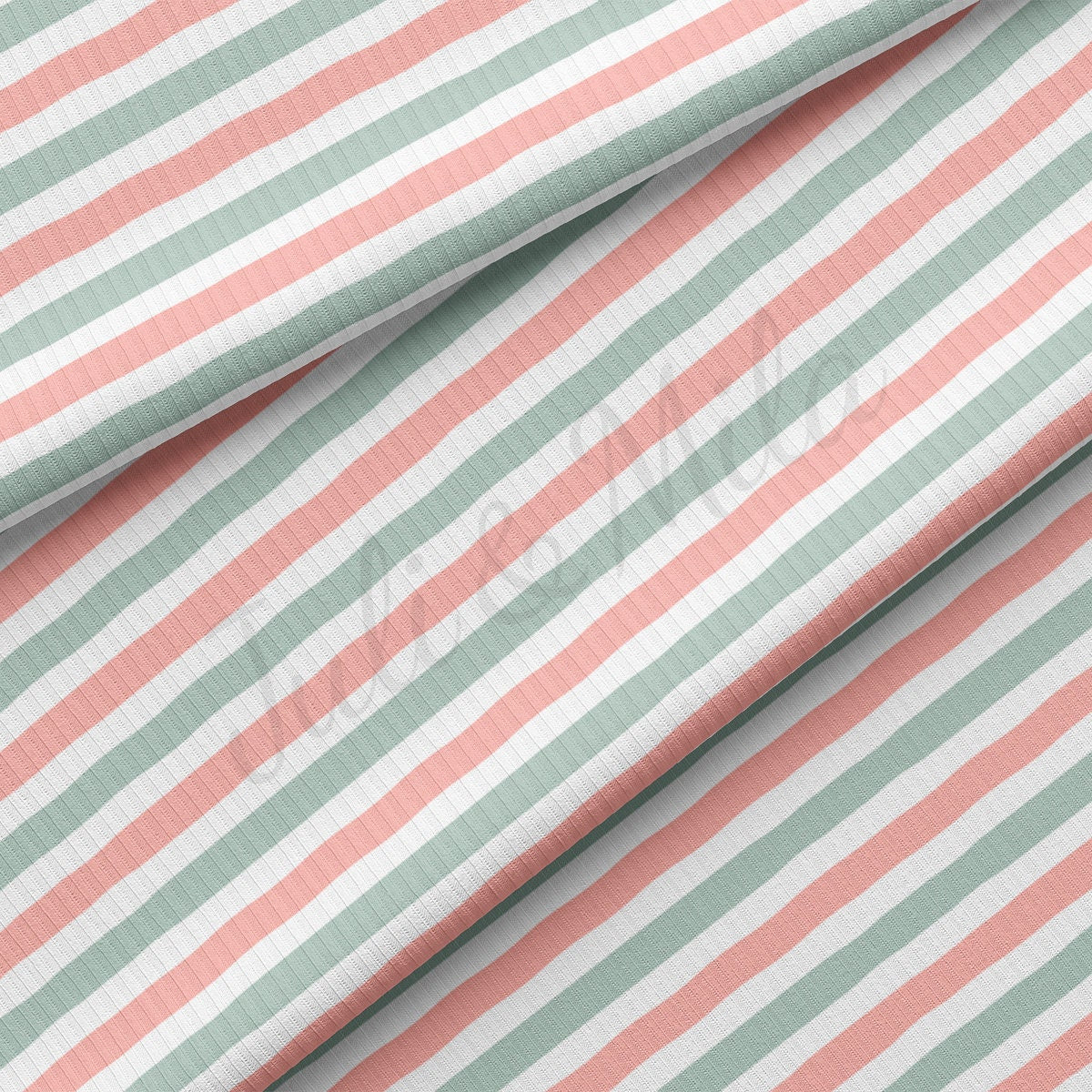 Rib Knit Fabric RBK2400 Stripes