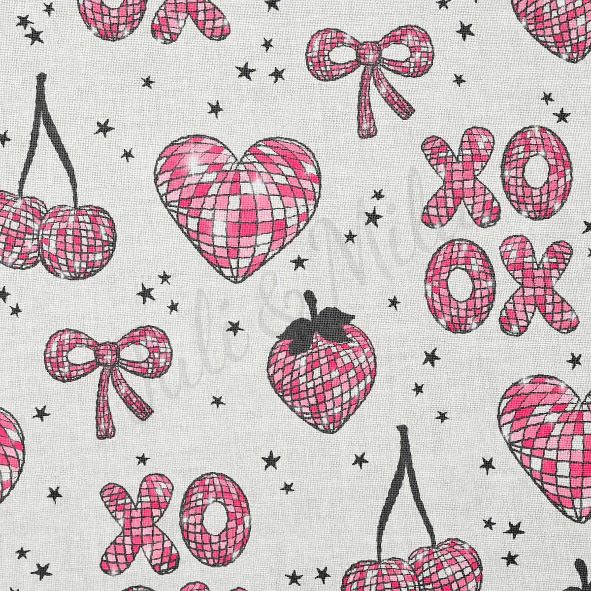 100% Cotton Fabric CTN2302 Valentine's Day