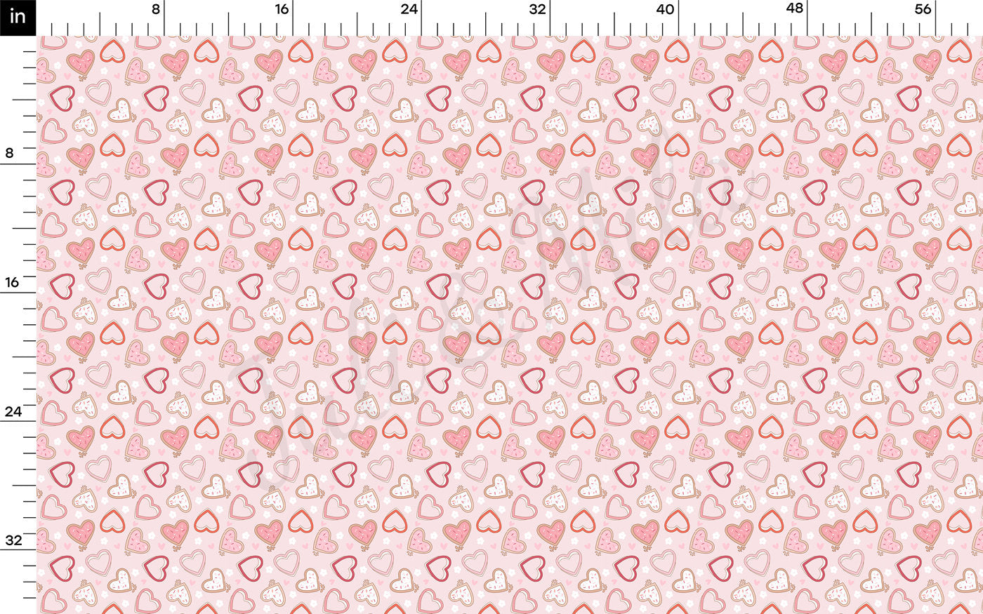 100% Cotton Fabric CTN2304 Valentine's Day