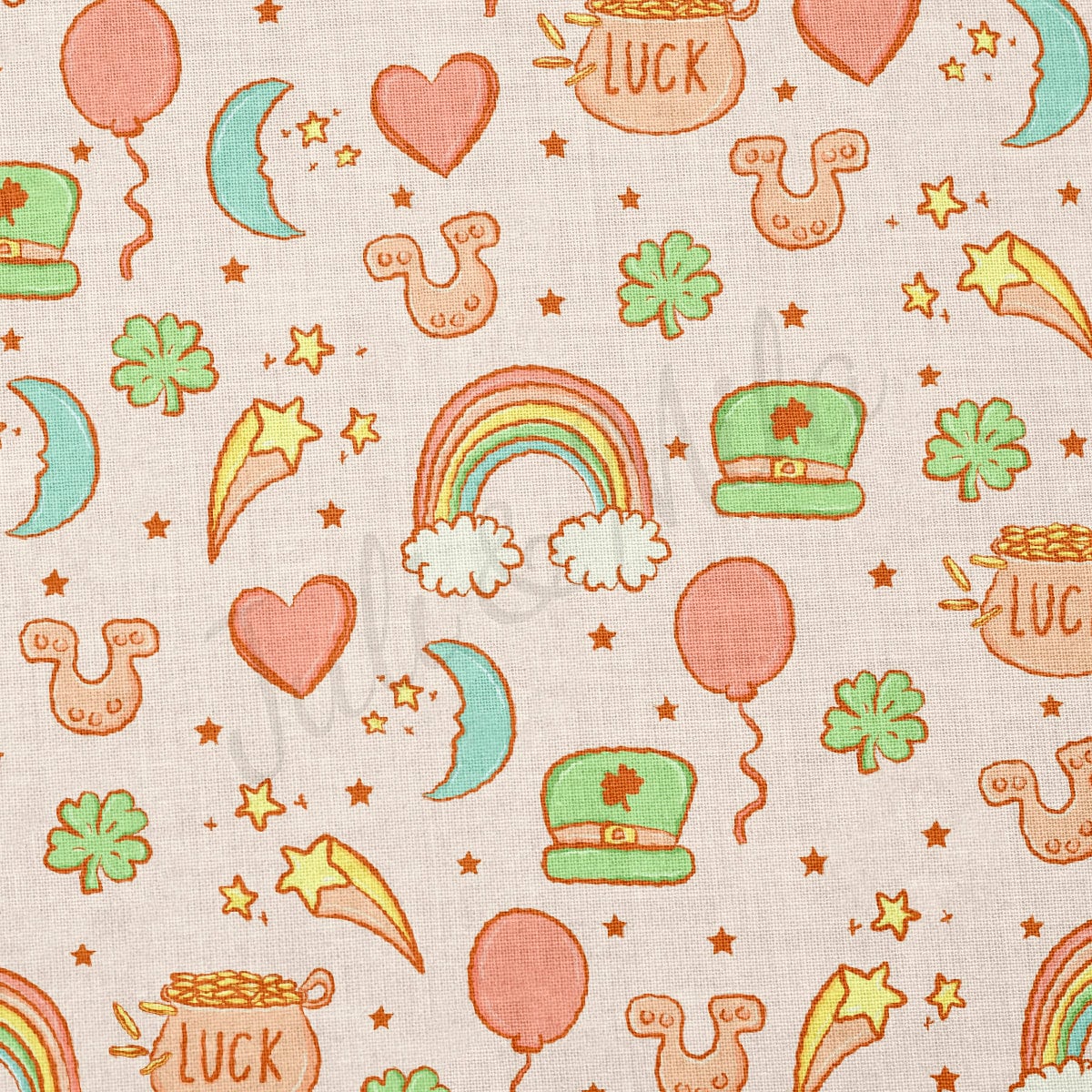 100% Cotton Fabric CTN2310 St. Patrick's Day