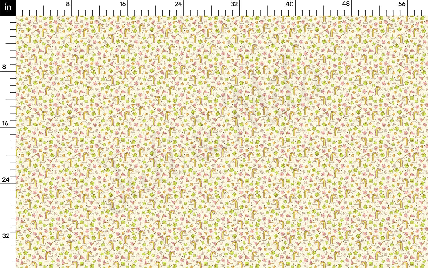 DBP Fabric Double Brushed Polyester DBP2309 St. Patrick's Day