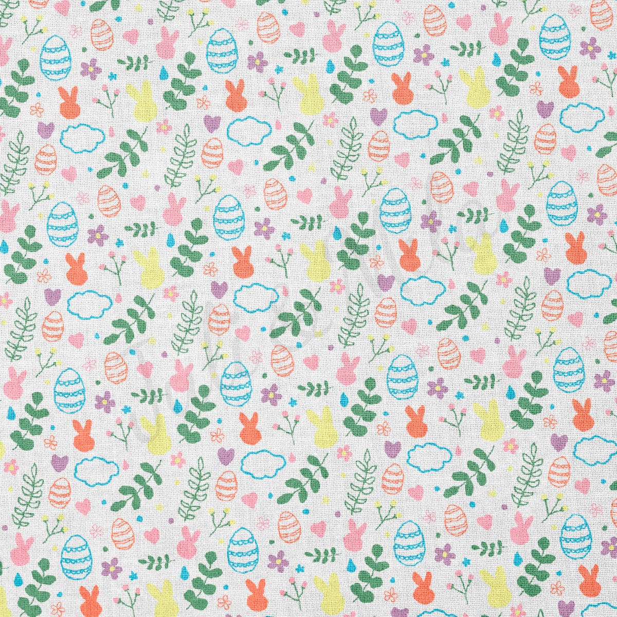 100% Cotton Fabric CTN2337 Easter