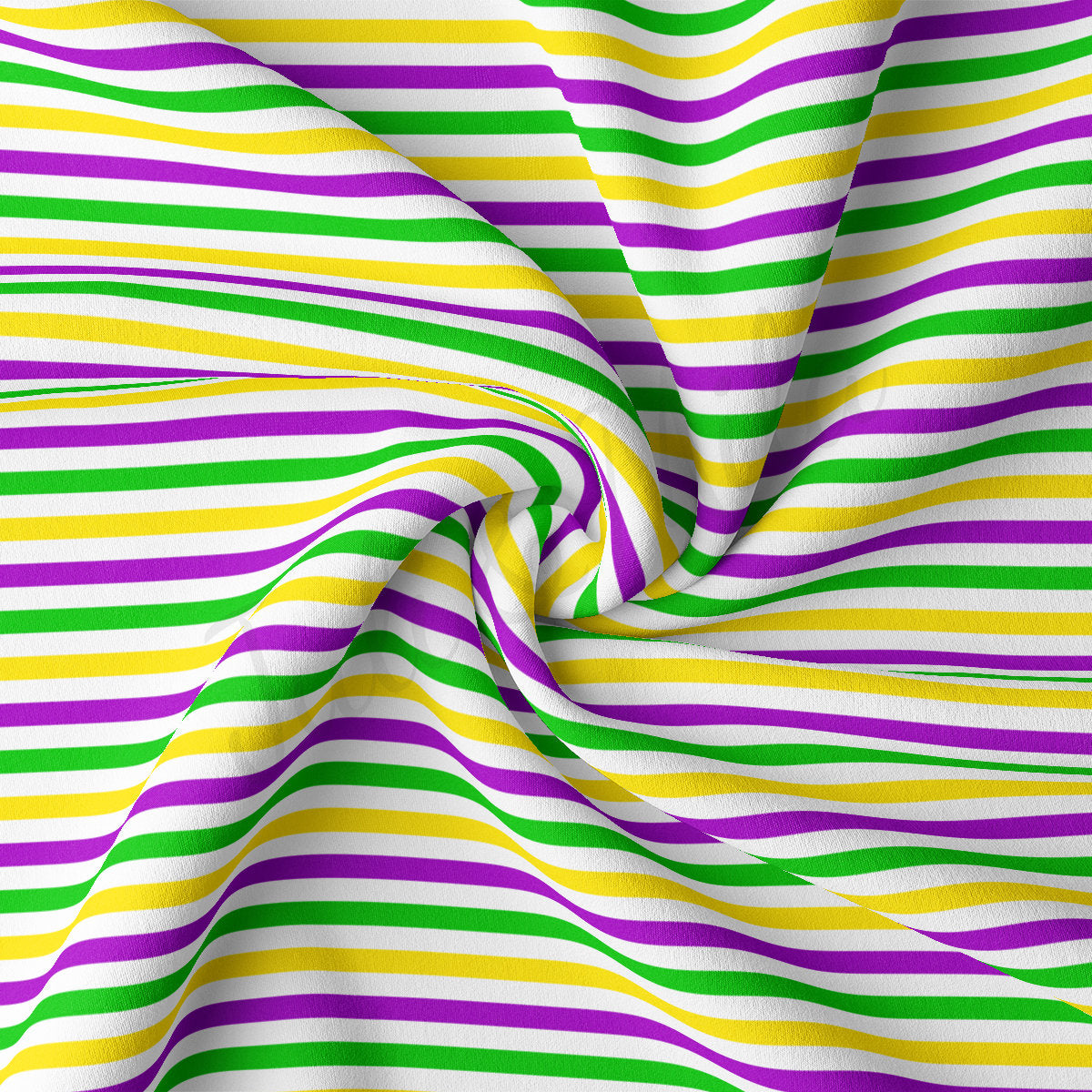 DBP Fabric Double Brushed Polyester DBP2355 Mardi Gras