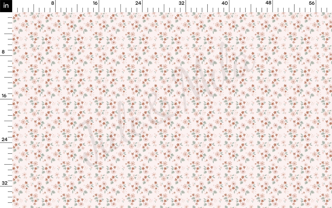 100% Cotton Fabric CTN2426 Floral