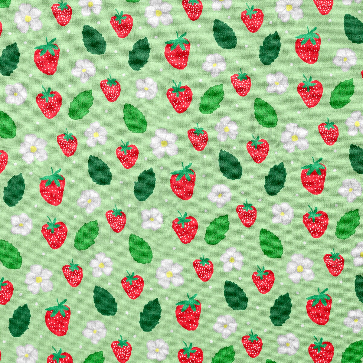 100% Cotton Fabric CTN2470 Strawberries