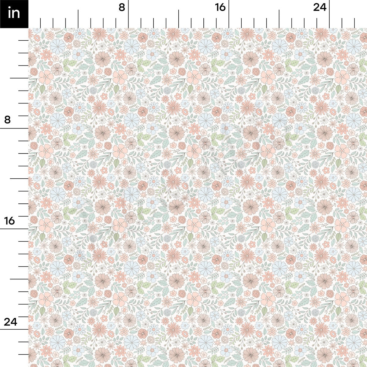 Bullet Fabric AA2413 Floral