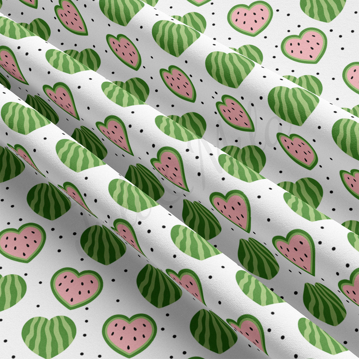 DBP Fabric Double Brushed Polyester DBP2482 Watermelon