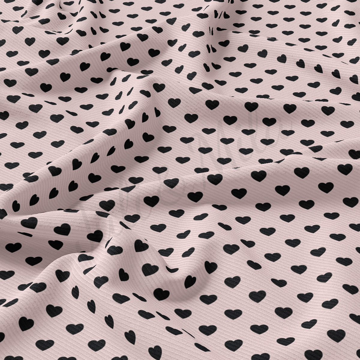 Rib Knit Fabric RBK2445 Valentine's Day