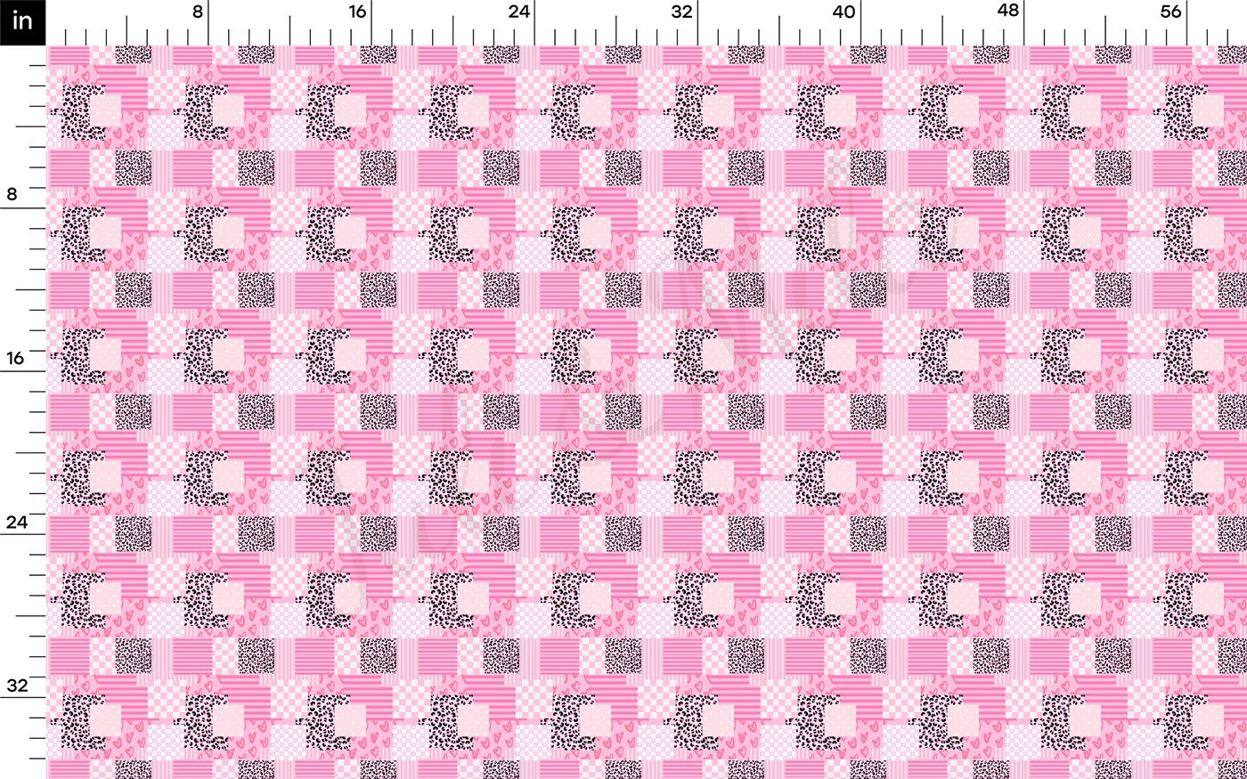 Rib Knit Fabric RBK2456 Valentine's Day