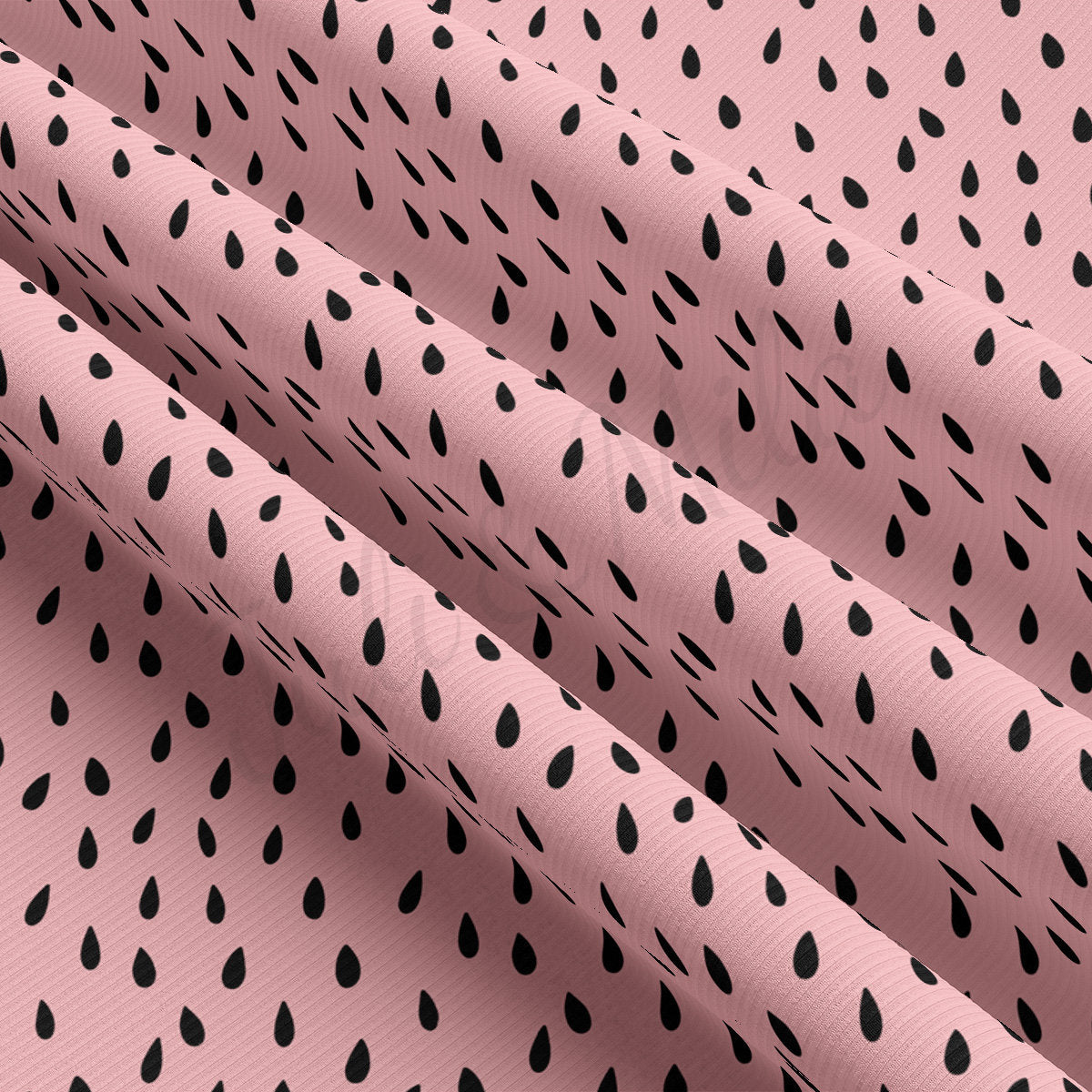 Rib Knit Fabric RBK2484 Watermelon